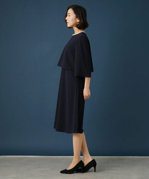 Leilian / レリアン ドレス | 【セレモニー】洗えるケープブラウス×ワンピースアンサンブル | 詳細30