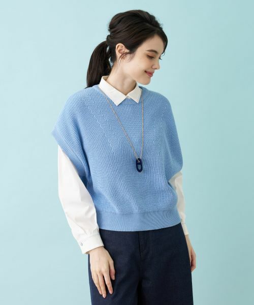 Leilian / レリアン テーラードジャケット | ベスト【MUSE BY ROCHAS Premiere】 | 詳細3