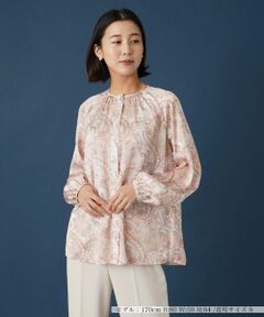 Leilian / レリアン シャツ・ブラウス | ペイズリーブラウス【RATTI】