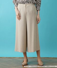 Leilian / レリアン その他パンツ | ワイドクロップドパンツ