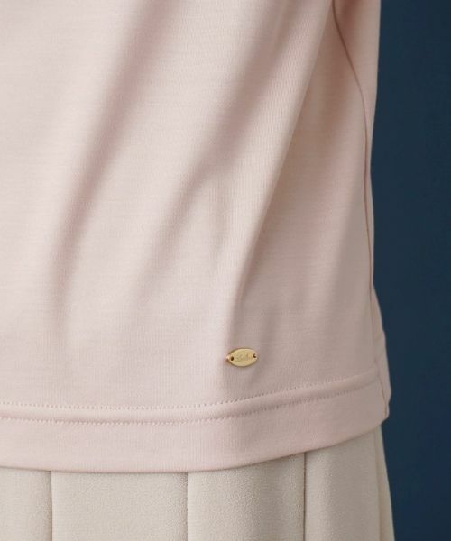 Leilian / レリアン カットソー | ドレープモックネックカットソー | 詳細11