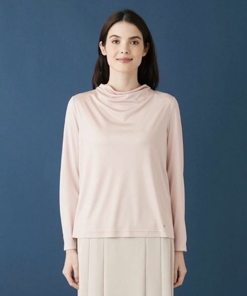 Leilian / レリアン カットソー | ドレープモックネックカットソー | 詳細5