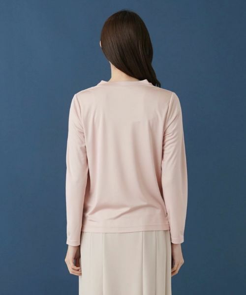 Leilian / レリアン カットソー | ドレープモックネックカットソー | 詳細7