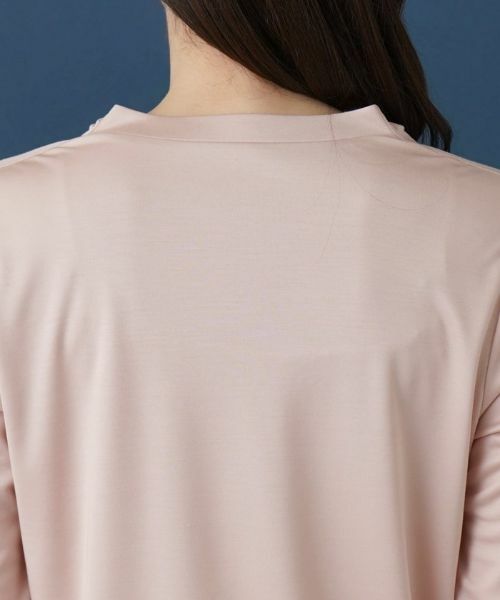 Leilian / レリアン カットソー | ドレープモックネックカットソー | 詳細9