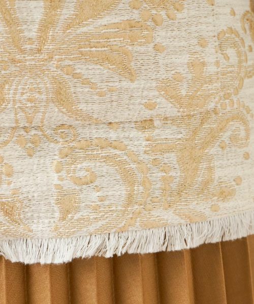 Leilian / レリアン テーラードジャケット | ジャガード刺繍ジャケット | 詳細13