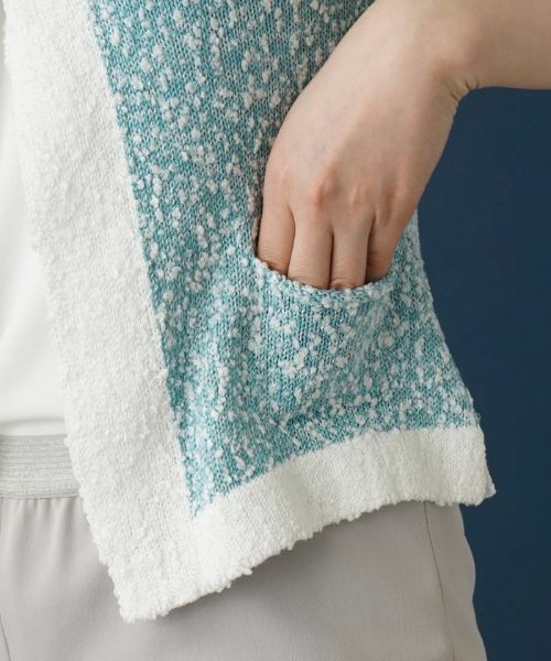 Leilian / レリアン カーディガン・ボレロ | 変型ネックカーディガン | 詳細11
