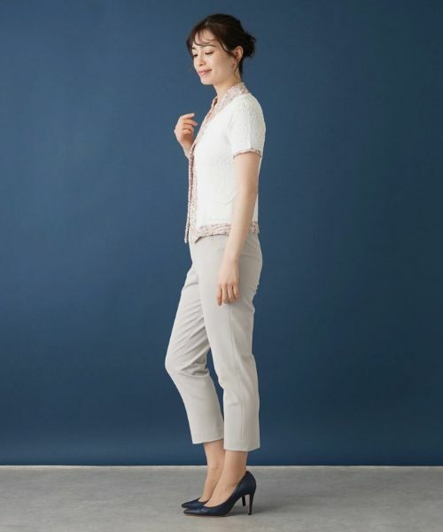 Leilian / レリアン カーディガン・ボレロ | 変型ネックカーディガン | 詳細14