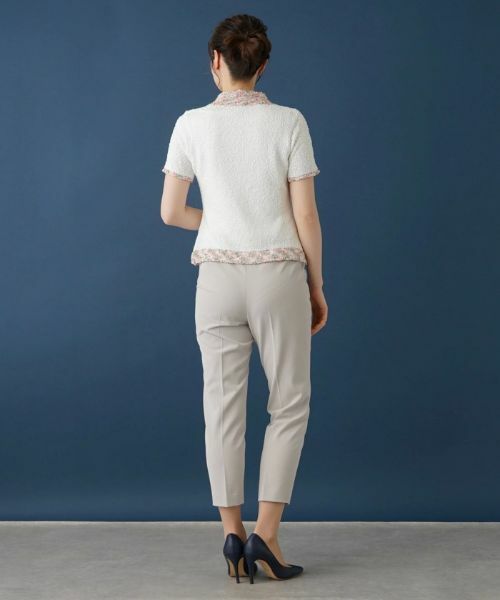 Leilian / レリアン カーディガン・ボレロ | 変型ネックカーディガン | 詳細15