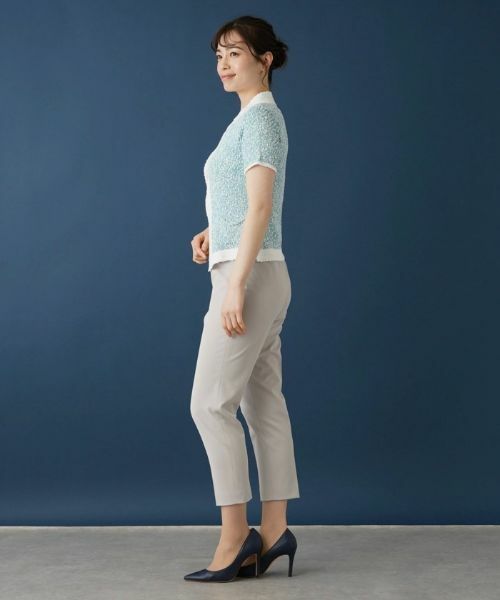 Leilian / レリアン カーディガン・ボレロ | 変型ネックカーディガン | 詳細2