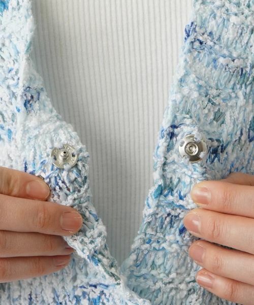 Leilian / レリアン カーディガン・ボレロ | ミックスカーディガン | 詳細9