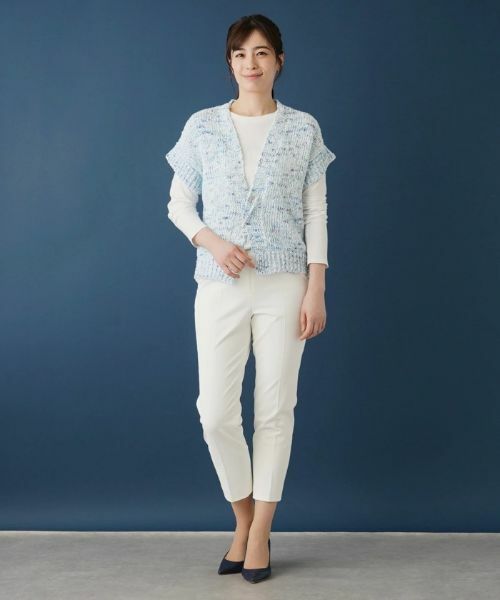 Leilian / レリアン カーディガン・ボレロ | 半そでミックスカーディガン | 詳細13