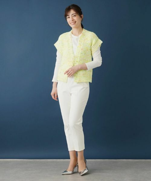 Leilian / レリアン カーディガン・ボレロ | 半そでミックスカーディガン | 詳細16