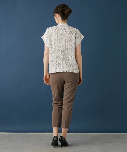 Leilian / レリアン カーディガン・ボレロ | 半そでミックスカーディガン | 詳細3