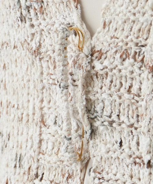Leilian / レリアン カーディガン・ボレロ | 半そでミックスカーディガン | 詳細8