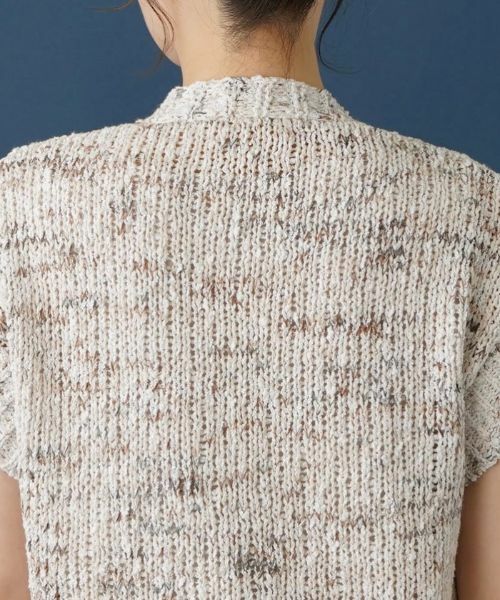 Leilian / レリアン カーディガン・ボレロ | 半そでミックスカーディガン | 詳細9