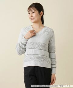 Leilian / レリアン ニット・セーター | Vネックニットプルオーバー