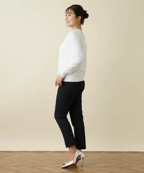 Leilian / レリアン ニット・セーター | Vネックニットプルオーバー | 詳細2