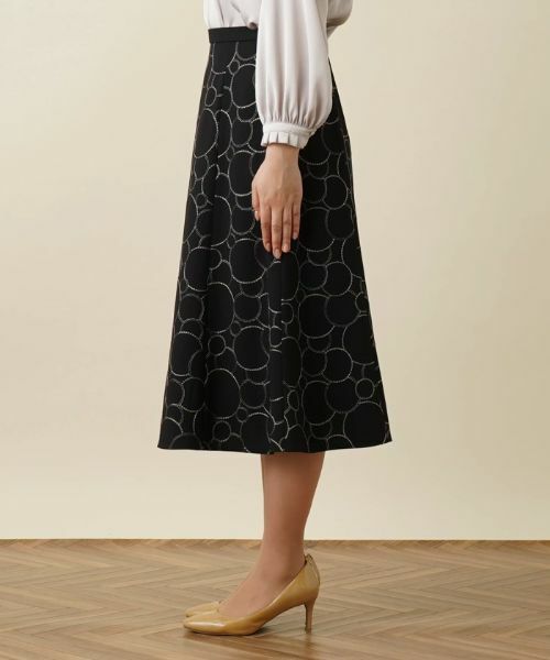 Leilian / レリアン ミニ・ひざ丈スカート | フレアスカート【Leilian WHITE LABEL】 | 詳細6