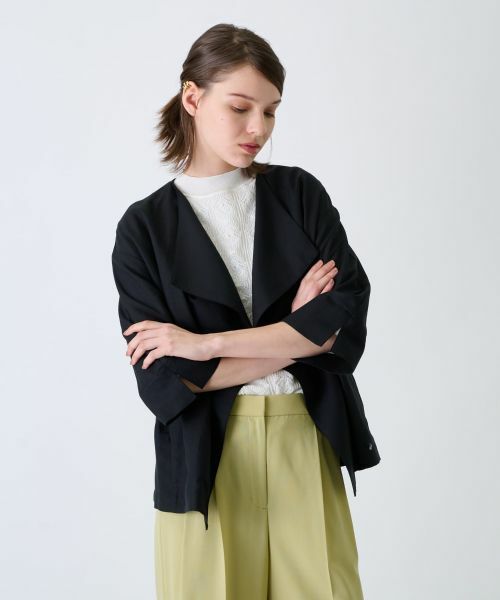 Leilian / レリアン テーラードジャケット | ノーカラージャケット | 詳細10