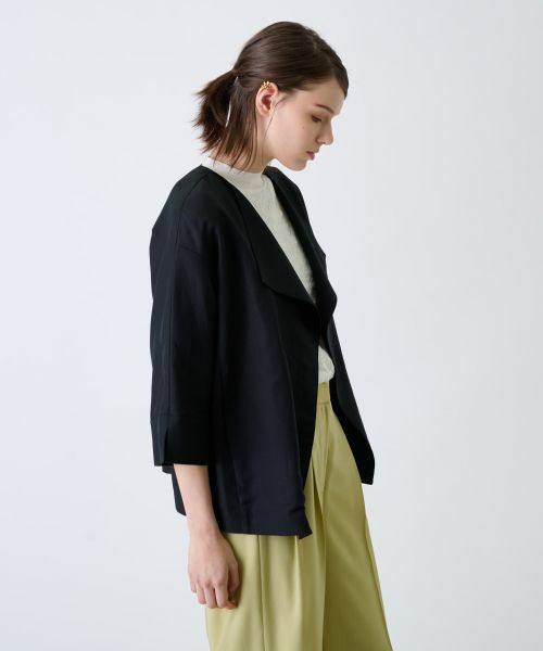 Leilian / レリアン テーラードジャケット | ノーカラージャケット | 詳細11