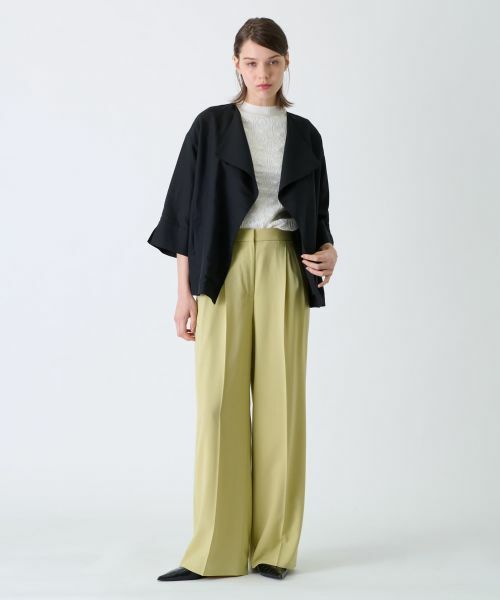 Leilian / レリアン テーラードジャケット | ノーカラージャケット | 詳細14