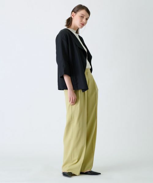 Leilian / レリアン テーラードジャケット | ノーカラージャケット | 詳細15