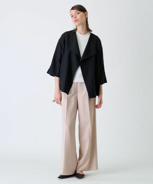 Leilian / レリアン テーラードジャケット | ノーカラージャケット | 詳細17