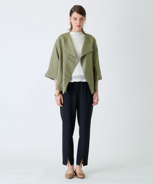 Leilian / レリアン テーラードジャケット | ノーカラージャケット | 詳細28