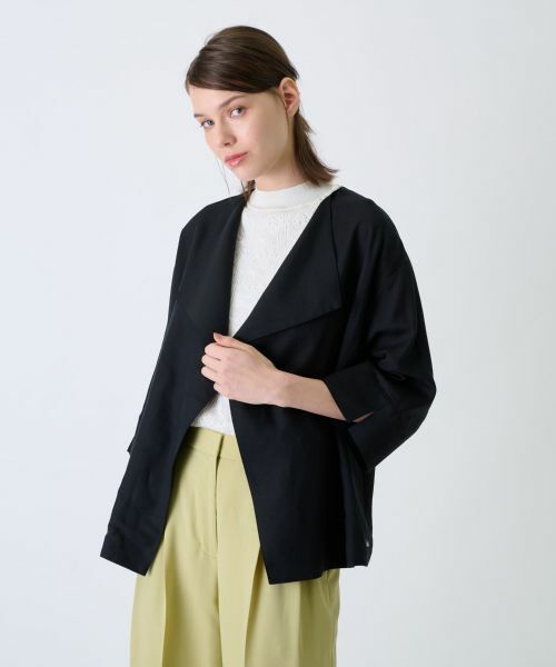 Leilian / レリアン テーラードジャケット | ノーカラージャケット | 詳細8