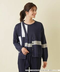 Leilian / レリアン カーディガン・ボレロ | Vネックカーディガン【HAND】