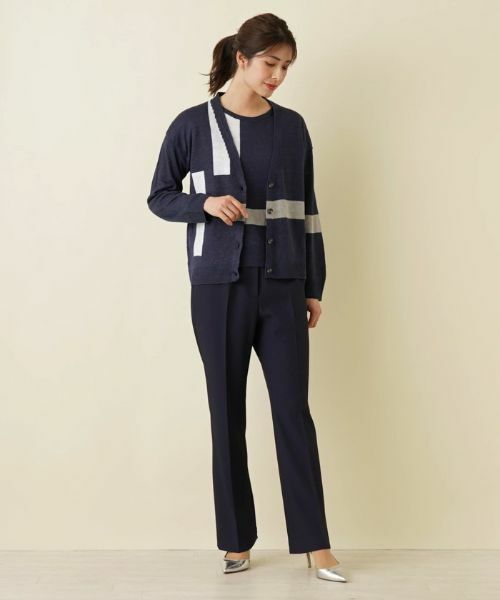 Leilian / レリアン カーディガン・ボレロ | Vネックカーディガン【HAND】 | 詳細12