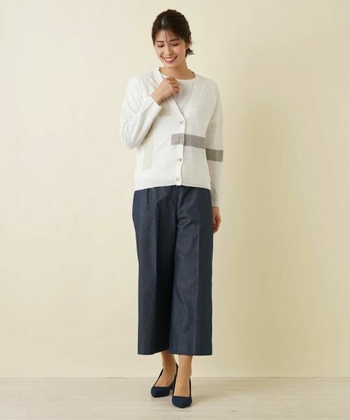 Leilian / レリアン カーディガン・ボレロ | Vネックカーディガン【HAND】 | 詳細15