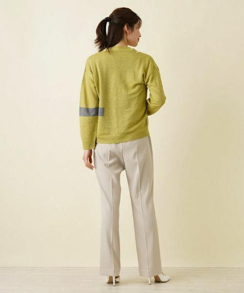 Leilian / レリアン カーディガン・ボレロ | Vネックカーディガン【HAND】 | 詳細3