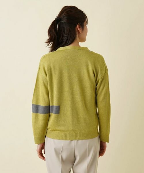 Leilian / レリアン カーディガン・ボレロ | Vネックカーディガン【HAND】 | 詳細6