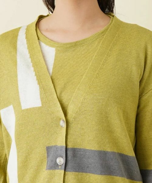 Leilian / レリアン カーディガン・ボレロ | Vネックカーディガン【HAND】 | 詳細7