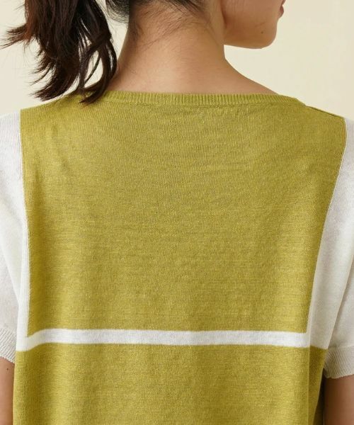 Leilian / レリアン ニット・セーター | ブロッキングデザインセーター | 詳細11