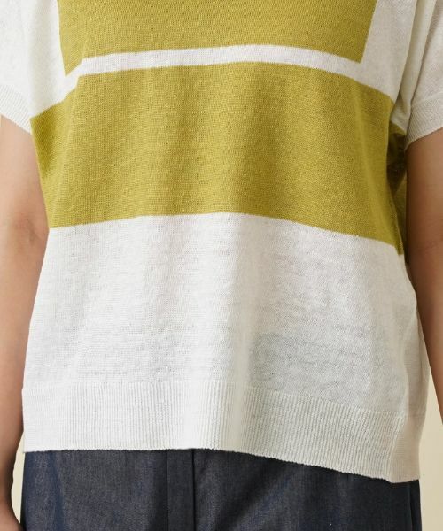 Leilian / レリアン ニット・セーター | ブロッキングデザインセーター | 詳細13