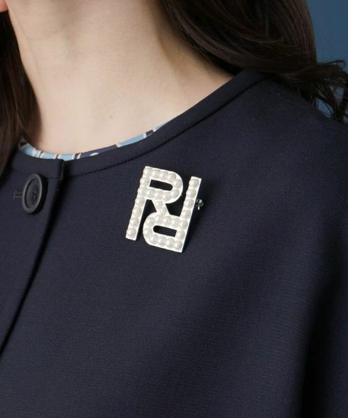 Leilian / レリアン ブローチ・コサージュ | ロゴパールブローチ | 詳細2