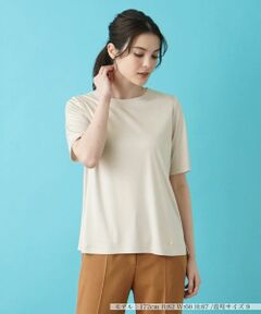 Leilian / レリアン カットソー | シルク100%半袖カットソー