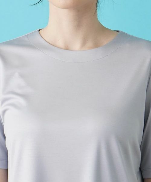 Leilian / レリアン カットソー | シルク100%半袖カットソー | 詳細10