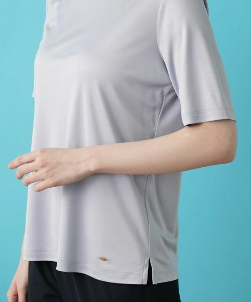 Leilian / レリアン カットソー | シルク100%半袖カットソー | 詳細12