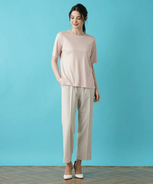 Leilian / レリアン カットソー | シルク100%半袖カットソー | 詳細16