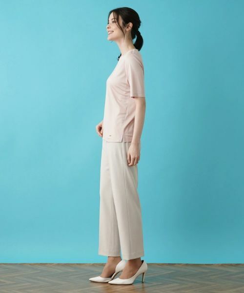 Leilian / レリアン カットソー | シルク100%半袖カットソー | 詳細17