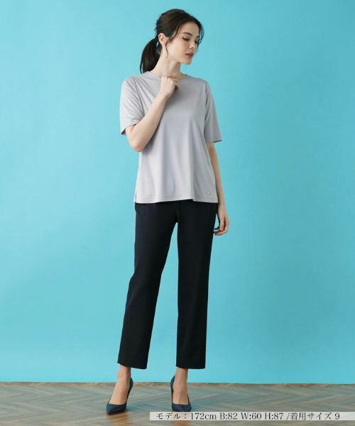 Leilian / レリアン カットソー | シルク100%半袖カットソー | 詳細4