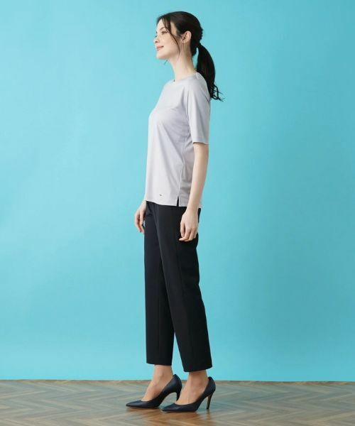 Leilian / レリアン カットソー | シルク100%半袖カットソー | 詳細5