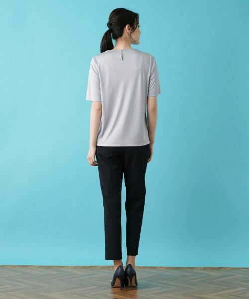 Leilian / レリアン カットソー | シルク100%半袖カットソー | 詳細6