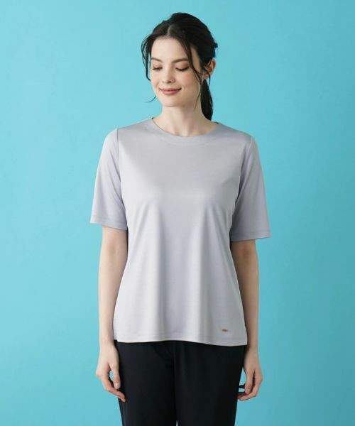 Leilian / レリアン カットソー | シルク100%半袖カットソー | 詳細7