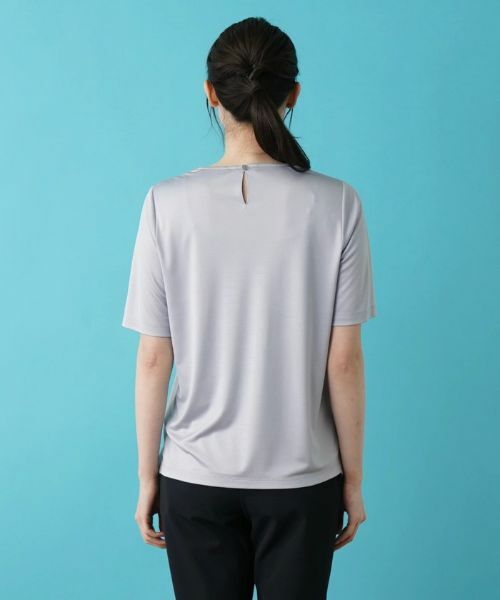 Leilian / レリアン カットソー | シルク100%半袖カットソー | 詳細9