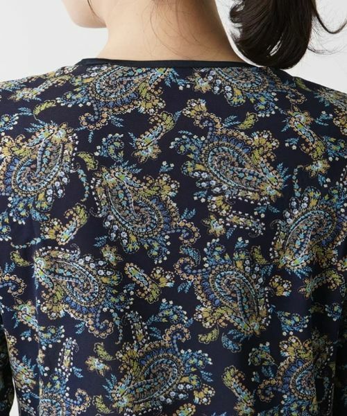 Leilian / レリアン カットソー | プリント7分袖カットソー | 詳細11