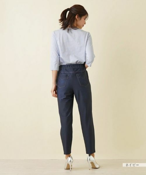 Leilian / レリアン その他パンツ | デニムプリントレギンスパンツ | 詳細6